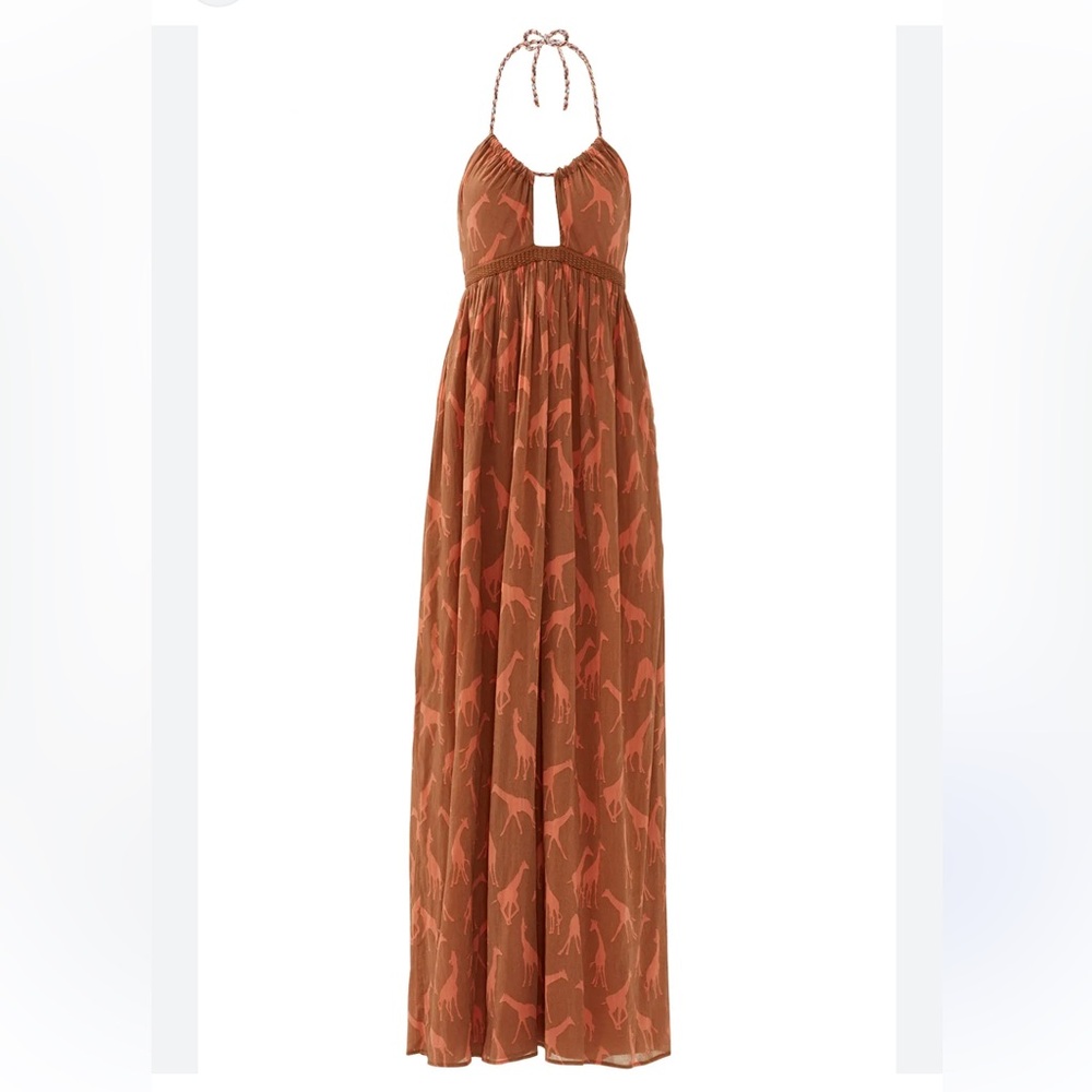 Missoni Brown and Orange Maxi Dress
